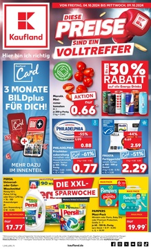 Kaufland Prospekt - Angebote ab 04.10.