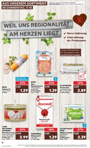 Kaufland Prospekt - Regionale Angebote ab 17.10.