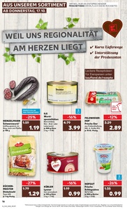 Kaufland Prospekt - Regionale Angebote ab 17.10.