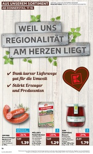 Kaufland Prospekt - Regionale Angebote ab 17.10.