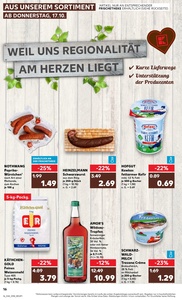 Kaufland Prospekt - Regionale Angebote ab 17.10.