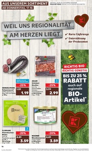 Kaufland Prospekt - Regionale Angebote ab 17.10.