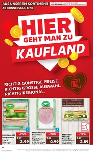 Kaufland Prospekt - Regionale Angebote ab 17.10.