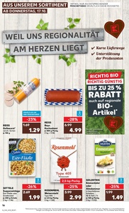 Kaufland Prospekt - Regionale Angebote ab 17.10.