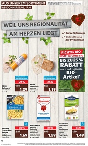 Kaufland Prospekt - Regionale Angebote ab 17.10.