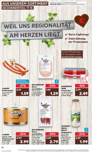 Kaufland Prospekt - Regionale Angebote ab 17.10.