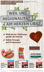 Kaufland Prospekt - Regionale Angebote ab 17.10.