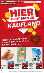 Kaufland Prospekt - Regionale Angebote ab 17.10.