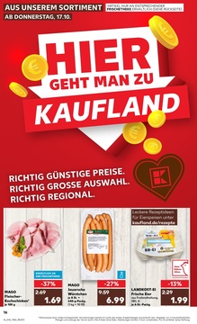 Kaufland Prospekt - Regionale Angebote ab 17.10.