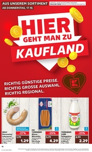 Kaufland Prospekt - Regionale Angebote ab 17.10.