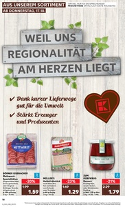 Kaufland Prospekt - Regionale Angebote ab 17.10.