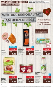 Kaufland Prospekt - Regionale Angebote ab 17.10.