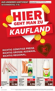 Kaufland Prospekt - Regionale Angebote ab 17.10.