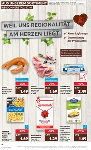 Kaufland Prospekt - Regionale Angebote ab 17.10.