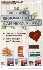 Kaufland Prospekt - Regionale Angebote ab 17.10.