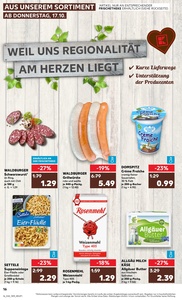 Kaufland Prospekt - Regionale Angebote ab 17.10.