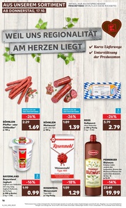 Kaufland Prospekt - Regionale Angebote ab 17.10.