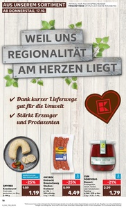 Kaufland Prospekt - Regionale Angebote ab 17.10.