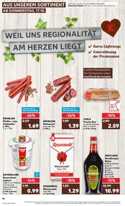 Kaufland Prospekt - Regionale Angebote ab 17.10.