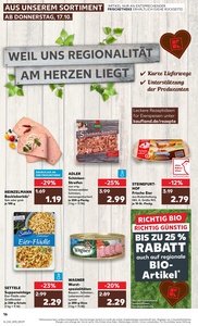 Kaufland Prospekt - Regionale Angebote ab 17.10.