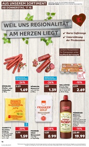 Kaufland Prospekt - Regionale Angebote ab 17.10.