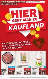 Kaufland Prospekt - Regionale Angebote ab 17.10.