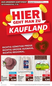 Kaufland Prospekt - Regionale Angebote ab 17.10.