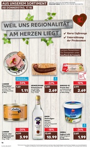 Kaufland Prospekt - Regionale Angebote ab 17.10.