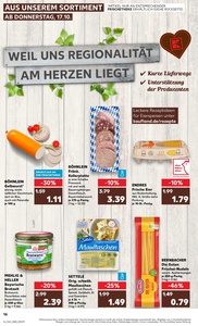 Kaufland Prospekt - Regionale Angebote ab 17.10.