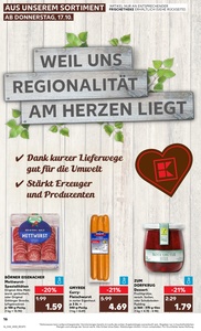 Kaufland Prospekt - Regionale Angebote ab 17.10.