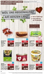 Kaufland Prospekt - Regionale Angebote ab 17.10.