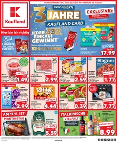 Kaufland Prospekt - Angebote ab 31.10.