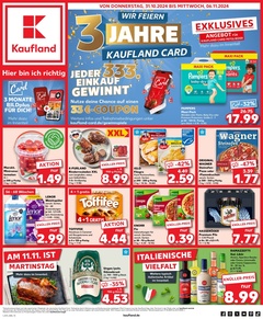 Kaufland Prospekt - Angebote ab 31.10.