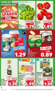 Kaufland Prospekt - Mo-Mi Angebote ab 13.01.