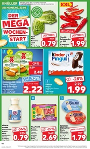 Kaufland Prospekt - Mo-Mi Angebote ab 20.01.