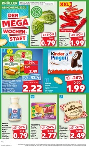 Kaufland Prospekt - Mo-Mi Angebote ab 20.01.