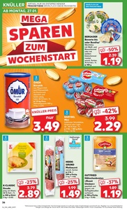 Kaufland Prospekt - Mo-Mi Angebote ab 27.01.