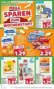 Kaufland Prospekt - Mo-Mi Angebote ab 27.01.