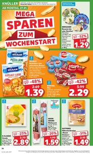 Kaufland Prospekt - Mo-Mi Angebote ab 27.01.