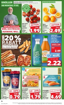 Kaufland Prospekt - Mo-Mi Angebote ab 17.03.