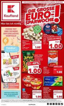 Kaufland Prospekt - Angebote ab 13.03.