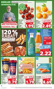 Kaufland Prospekt - Mo-Mi Angebote ab 17.03.