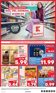 Kaufland Prospekt - Angebote ab 20.03.