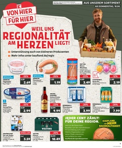 Kaufland Prospekt - Regionale Angebote ab 10.04.