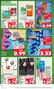 Kaufland Prospekt - Mo-Mi Angebote ab 28.04.