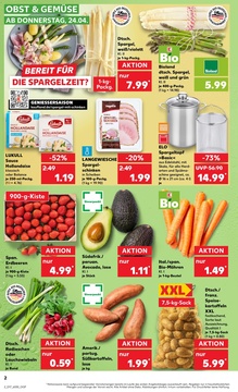 Kaufland Prospekt - Angebote ab 24.04.
