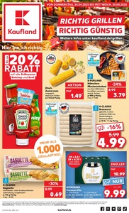 Kaufland Prospekt - Grillen Angebote ab 24.04.