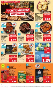 Kaufland Prospekt - Grillen Angebote ab 24.04.