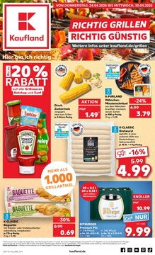 Kaufland Prospekt - Grillen Angebote ab 24.04.