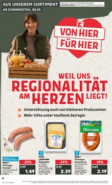Kaufland Prospekt - Regionale Angebote ab 07.05.